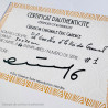 Affiche d'art signée à la main par Eric Garence "La Carte de la Côte d'Azur"