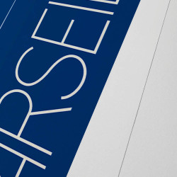 Affiche d'art signée à la main par Eric Garence "Marseille, Le Chateau d'if"