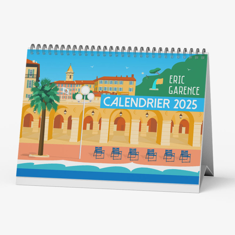 Calendrier 2025 illustré par Eric Garence Calendrier 2025 illustré par Eric Garence