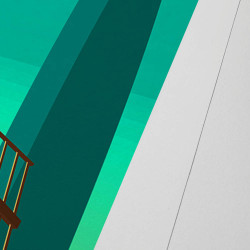 Affiche d'art signée à la main par Eric Garence "Le Moulin de Fontvielle"