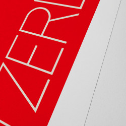 Affiche d'art signée à la main par Eric Garence "Le train Suisse"
