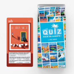 "Quiz pour un Sudiste" le jeu de cartes en 50 affiches by Eric Garence