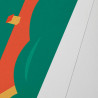 Affiche d'art signée à la main par Eric Garence "Cabris"