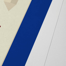 Affiche d'art signée à la main par Eric Garence "Saint-Jean-de-Luz"