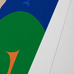Affiche d'art signée à la main par Eric Garence ""