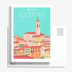 Carte Postale ''Lucéram''