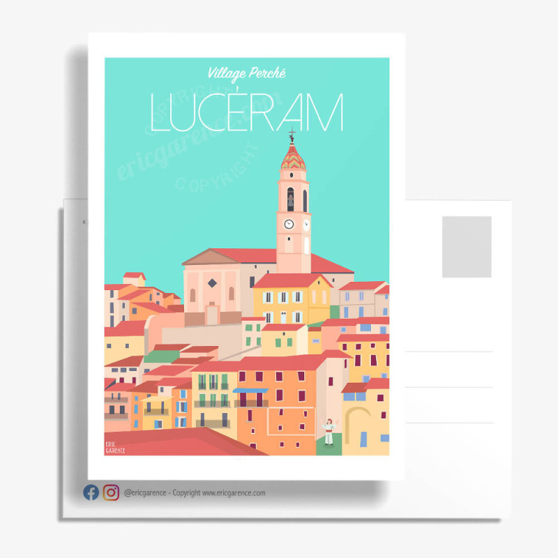 Carte Postale ''Lucéram'' Carte Postale ''Lucéram''