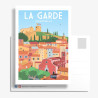 Carte Postale ''La Garde, Village provençal''