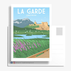 Carte Postale ''La Garde - Espace Nature du Plan''