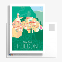 Carte Postale ''Peillon''