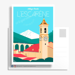 Carte Postale ''L'Escarene''