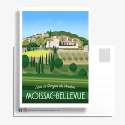 Carte Postale ''Jazz in Moissac-Bellevue''