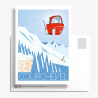 Carte Postale ''Luxe à Courchevel''