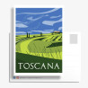 Carte Postale ''La Toscane au printemps''