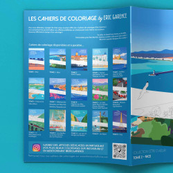 Cahier de Coloriage par Eric Garence - Tome 2 : Nice