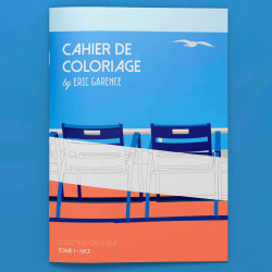 Cahier de Coloriage par Eric Garence - Tome 1 : Nice
