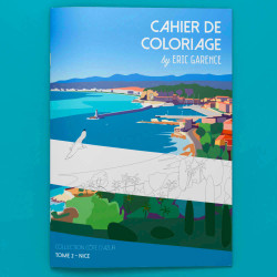 Cahier de Coloriage par Eric Garence - Tome 2 : Nice