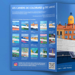 Cahier de Coloriage par Eric Garence - Tome 3 : Saint-Tropez