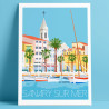 Affiche ''Le Port de Sanary-sur-Mer''