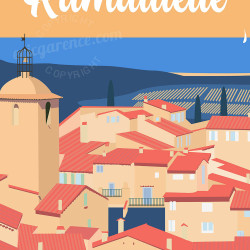 Affiche ''Ramatuelle''