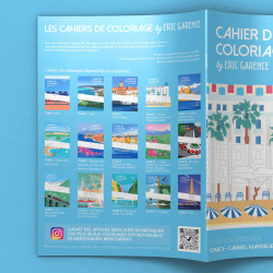 Cahier de Coloriage par Eric Garence - Tome 4 : Cannes, Mandelieu, Le Cannet, Théoule-sur-Mer
