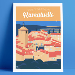 Affiche ''Ramatuelle''