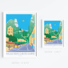 Affiche ''Moustiers-Saint-Marie''