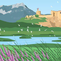 Poster ''La Garde - Espace Nature du Plan''