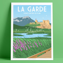 Poster ''La Garde - Espace Nature du Plan''