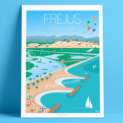 Affiche ''Fréjus, Saint-Aygulf''