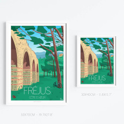 Affiche ''L'aqueduc Romain de Fréjus''