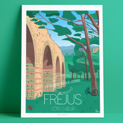 Affiche ''L'aqueduc Romain de Fréjus''