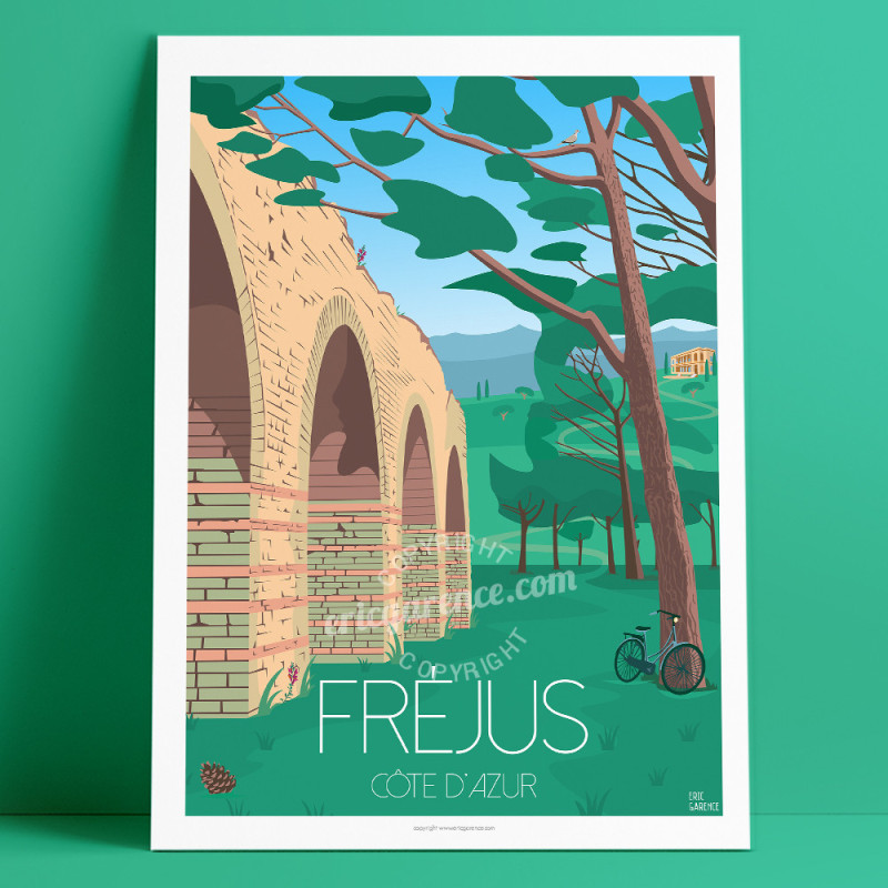 Affiche ''L'aqueduc Romain de Fréjus'' Affiche ''L'aqueduc Romain de Fréjus''