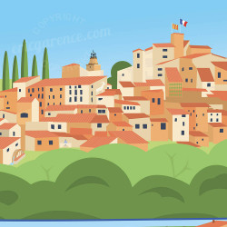 Affiche ''Carcès, Les 7 Merveilles de Carcès''