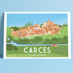 Affiche ''Carcès, Les 7 Merveilles de Carcès''
