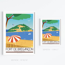 Poster ''Où est cachée Marianne au Fort de Brégançon ?''