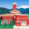 Affiche ''Nice, le château de crémat''