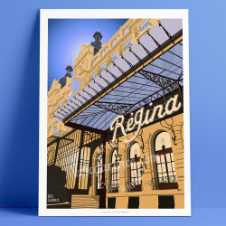 Affiche ''Nice, Le Régina''