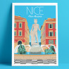 Poster ''Nice, La place Masséna''