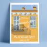 Affiche ''Cagnes-sur-Mer, La maison à frise''