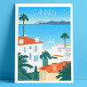 Affiche ''Cannes, La Californie''