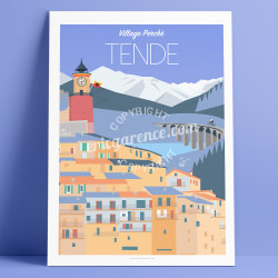 Affiche ''Tende''