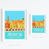 Affiche ''Menton, Capitale du citron''