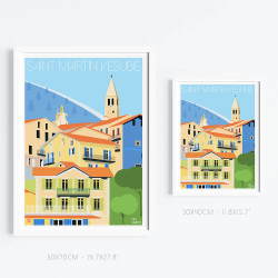 Poster ''Saint-Martin-Vésubie''