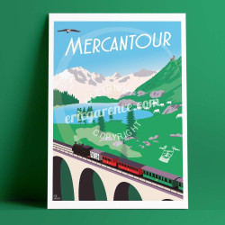 Affiche ''Le Mercantour, le loup et l'agneau''