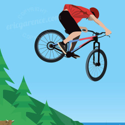 Poster ''Isola 2000 en été''