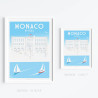 Poster ''Monaco, Le musée océanographique''
