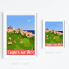 Affiche ''Cagnes - Le Haut de Cagnes''