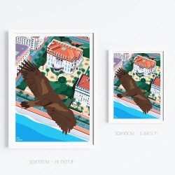 Affiche ''Exposition "Nice, Ma ville, Mon Quartier" au Musée Masséna''