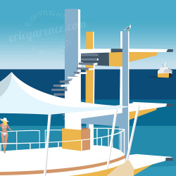 Affiche ''Nice, Le Plongeoir 2020''